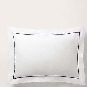 Ralph Lauren Organic Cotton Palmer Percale Standard Sham NEW with Tag (Set of 2)